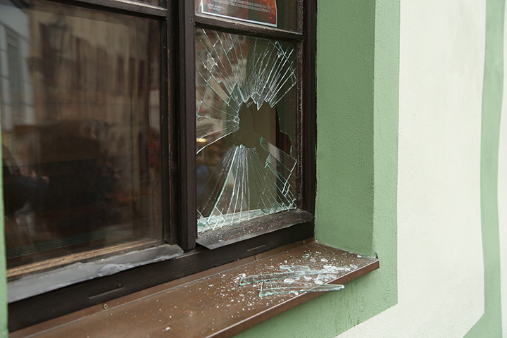 A2B Glass are able to board up broken windows while they are being repaired in Walkden.